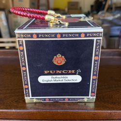 Vintage Punch Cigar Box Purse