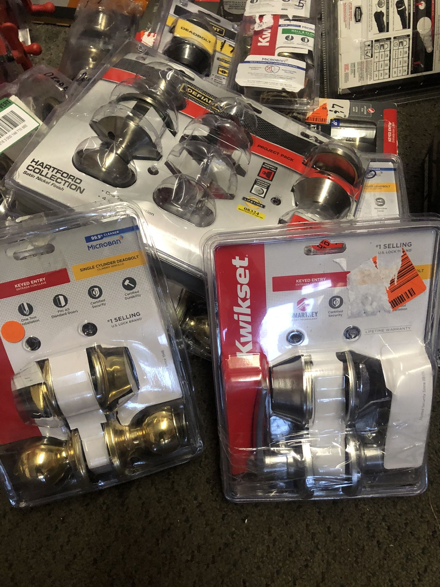 NEW COMBO PACK LOCKS