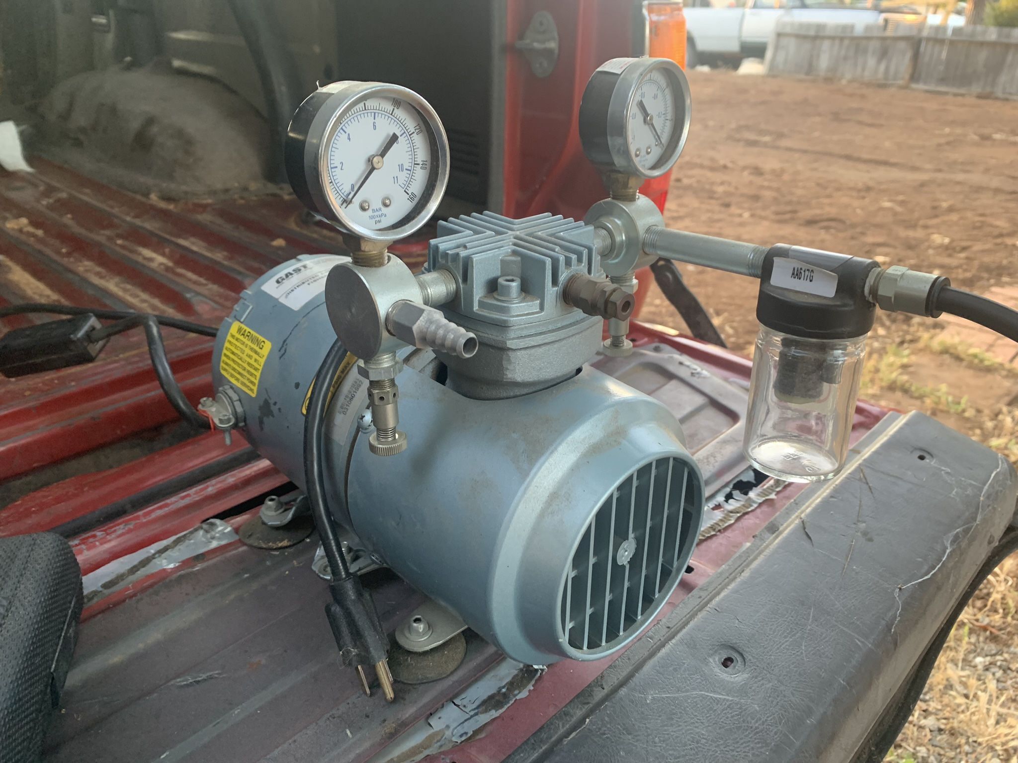 GAST Piston Air Compressor / Vacuum Pump for Sale in Escondido, CA