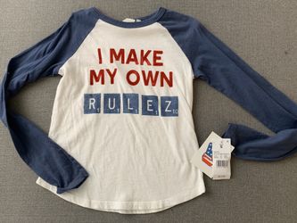 NEW long sleeve boys shirt/t shirt/ clothing, size small