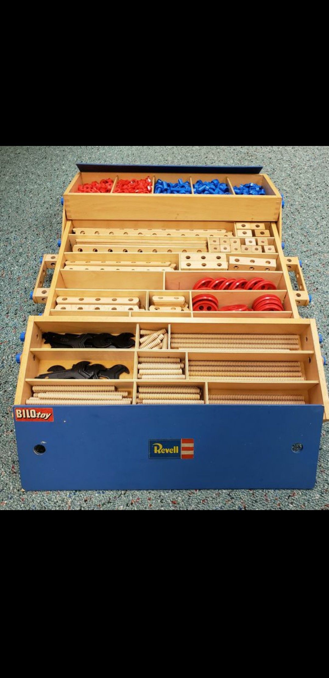 Wooden Bilo Toy Revell Lego Build Construction Game