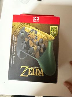 Zelda switch 2 pro controller 40th anniversary