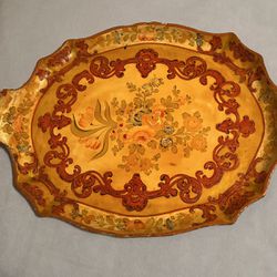 Chinese Wood Serving Tray