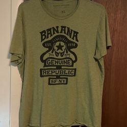 Green Banana Republic T Shirt 