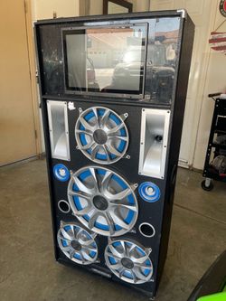 Bluetooth karaoke party speaker