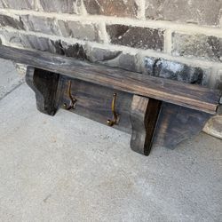 RUSTIC WOOD SHELF