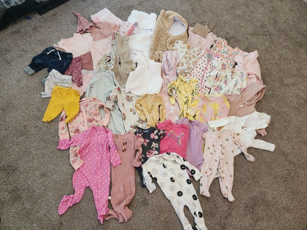 Baby Girl 0-3 Mo