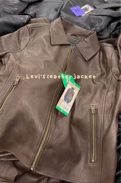 Levi’s leather jackets for fall!