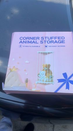 Corner Stuffed Animal Storage Organizer