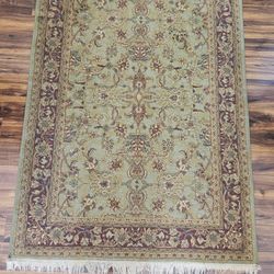 Green Persian Rug - Approx. 8'  X  5'5"