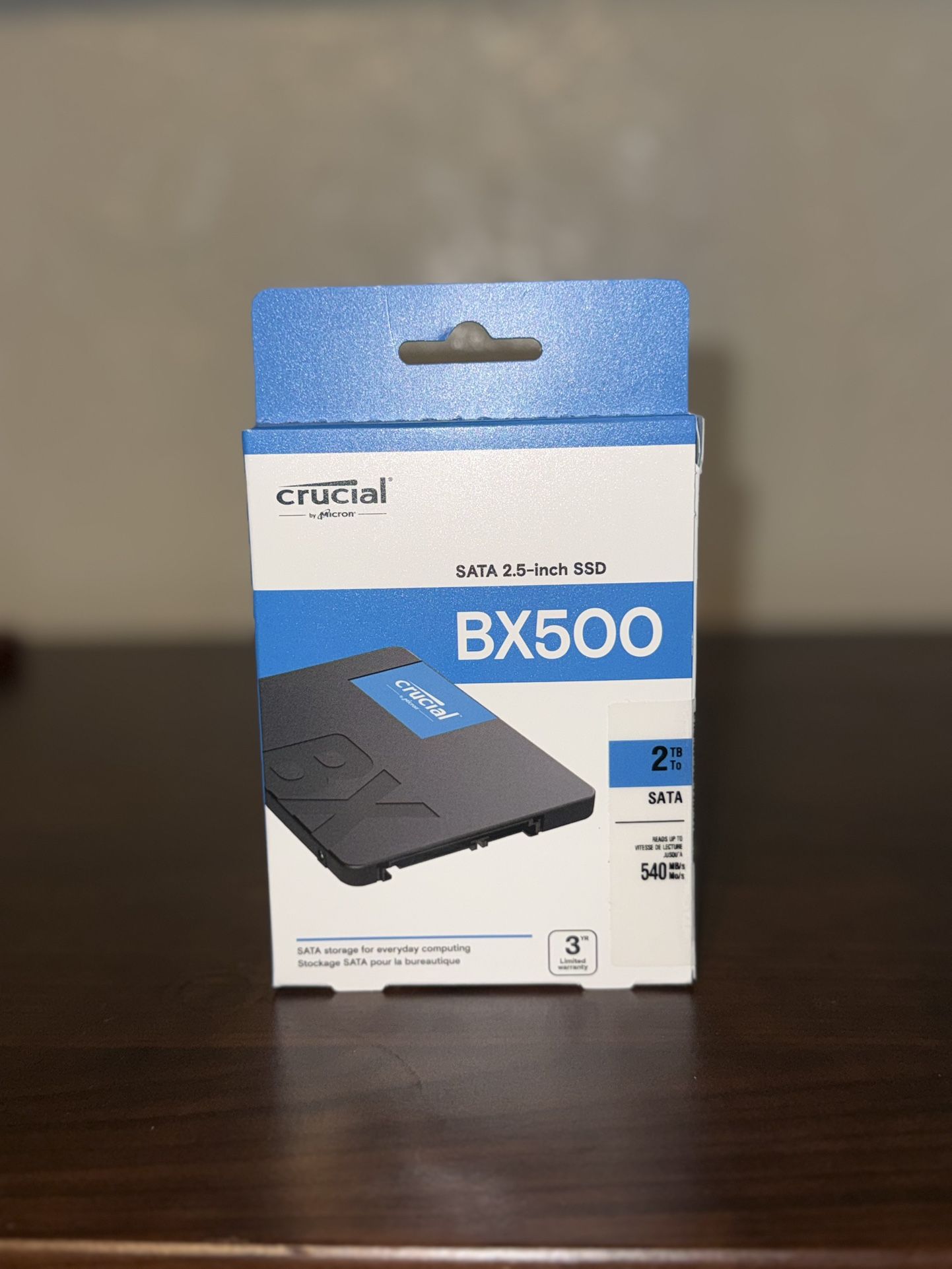 Crucial BX500 2 TB Internal SSD