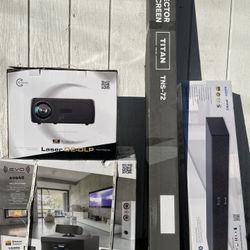 $800 OBO Cinemax Projector And  Home Theater System $800 OBO