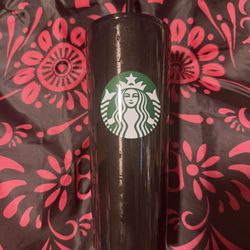 Starbucks 16 Oz Mercury Black Tumbler 