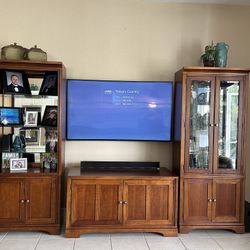 3 Pc Wall Unit / Entertainment Center