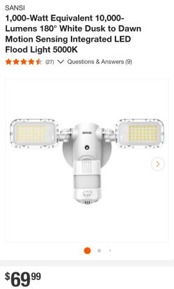 Sansi LED flood light