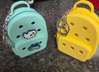 Croc Miniatures Keychain  Wallet bag