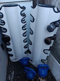 Se Vende La Base Con Todo Y Pesas 