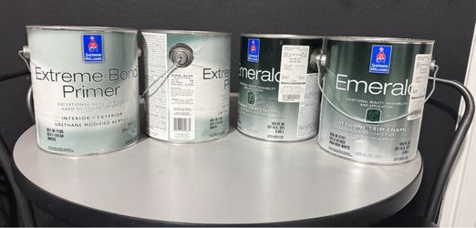Sherwin-Williams Paint Cans – 4 Gallons