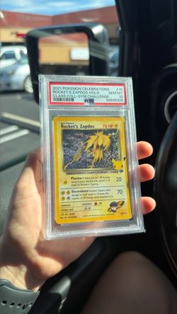 Rocket’s Zapdos PSA 10