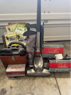 Kirby Diamond Deluxe Commercial-Grade Vacuum with shampoo, turbo, etc