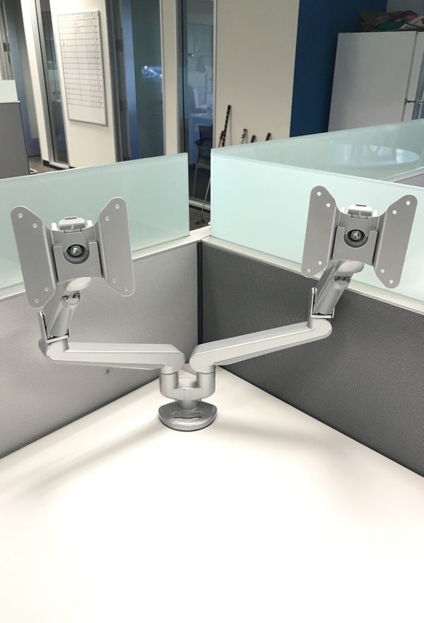 Dual Monitor Desk Mount Stands For In Laa Woods Ca Offerup
