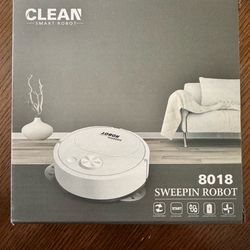 Sweeping and vacuuming robot