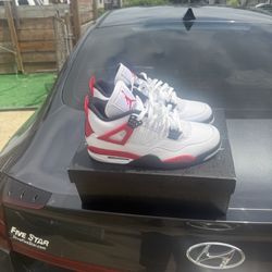 Air Jordan Retro 4 Red Cement 