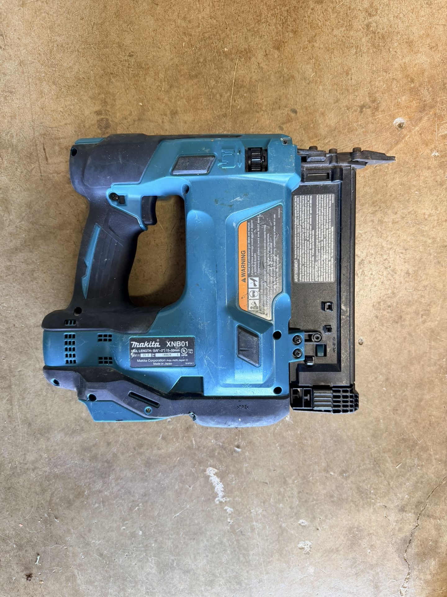 Makita 18ga Nailer