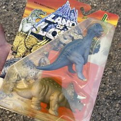 Toys Toys Toys : Vintage Sealed Dinosaur 2-pack