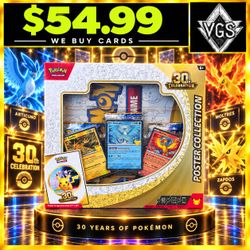 Pokémon TCG 30th Celebration Tech Sticker Collection Lucario Sealed 3 Packs