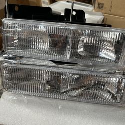 FOR 94-99 CHEVY C/K 1500 2500 3500 SUBURBAN OE STYLE HEADLIGHT