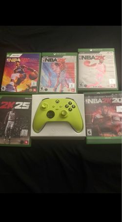 5 games and Xbox control