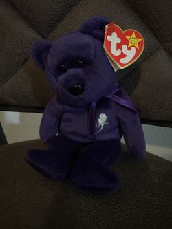 RARE PRINCESS DIANA AND MISSPELLED MILLENIUM BEANIES IN EXCELLENT CONDITION