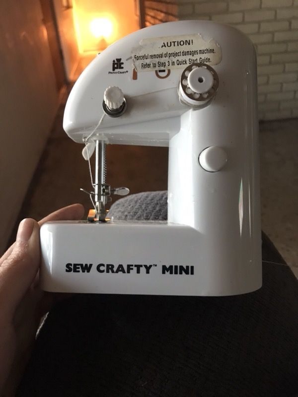Sew Crafty Mini For Sale In Sanford FL OfferUp Gorgeous Sew Crafty Mini Sewing Machine Instructions Sew Crafty Mini For Sale In Sanford FL OfferUp Gorgeous Sew Crafty Mini Sewing Machine Instructions