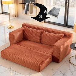 Loveseat Sofa with Memory Foam 
