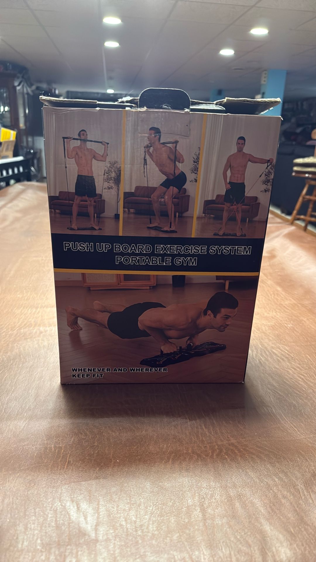 Hot wave Push Up Board Exercise System portable Gym