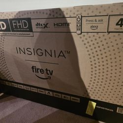 BRAND NEW Insignia 40in HD 1080p TV w/ Built In Amazon Fire TV