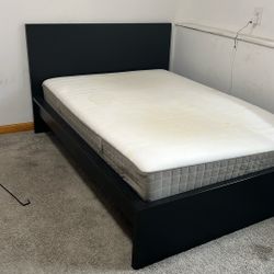 IKEA Full Size Frame And Foam Mattress 