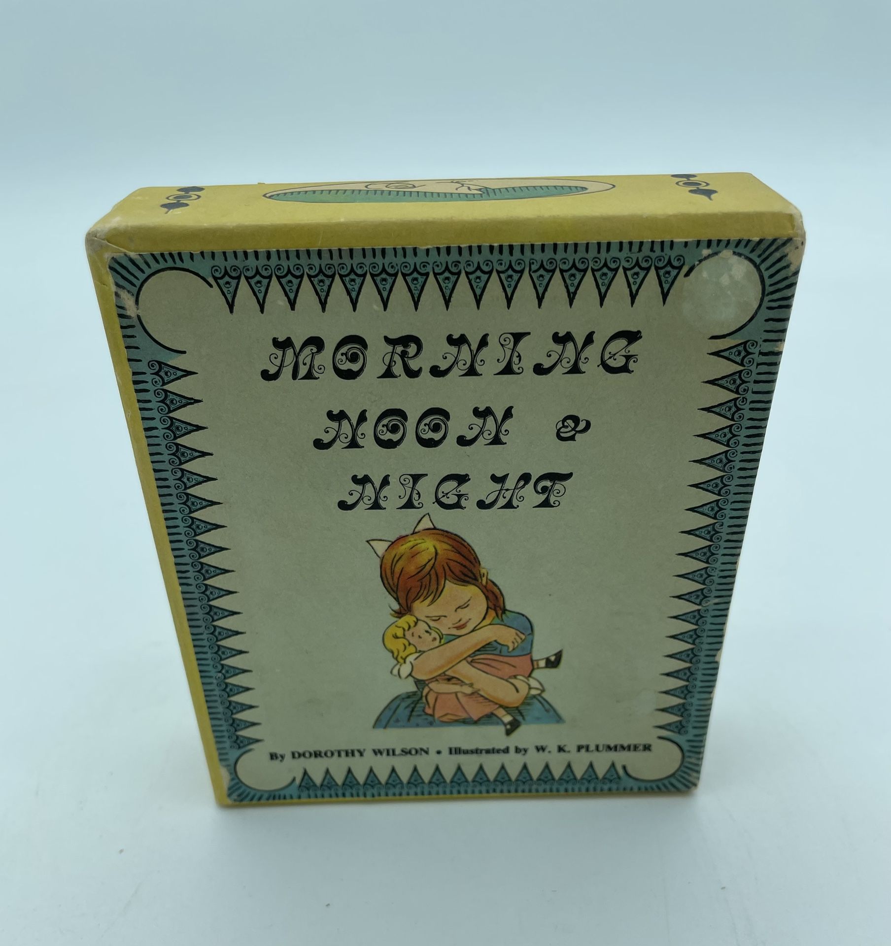 Morning, Noon and Night Book Set of 3 1963 By Dorthy Wilson Illustrated by W.K. Plummer Grosset & Dunlap Publishers Hardcover with shell Sell