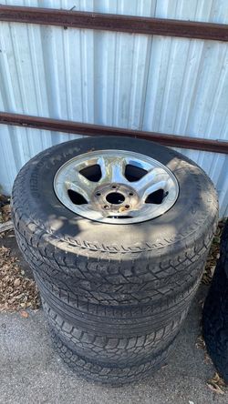 5 lug 17” wheels and tires