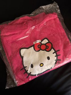 Exclusive ASSC (Anti Social Social Club) x Sanrio Hello Kitty Rare 1st Collaboration Set  Hat / Sweater / Shirt Hot Pink