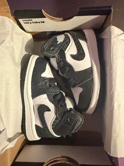 Jordan 1 Panda Elephant Toddler Size 2c