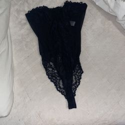 Black Lace Corset