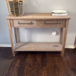 Wooden Entry Table
