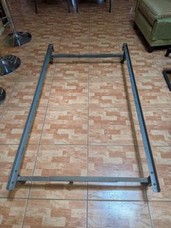 Twin metal bed frame. Heavy duty, lifetime.