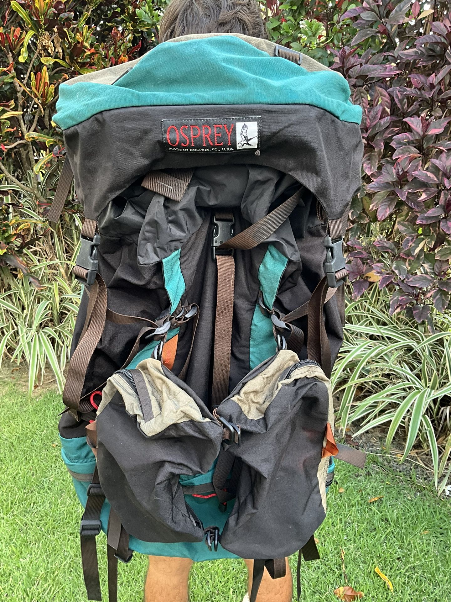 Vintage OSPREY Helix Internal Frame Backpack, Medium