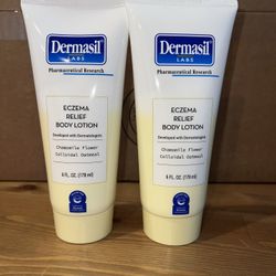 Dermasil Labs Eczema Relief Body Lotion – 2 Pack
