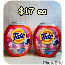 Tide Power•Pods Downy 45 XL Pacs Capsules