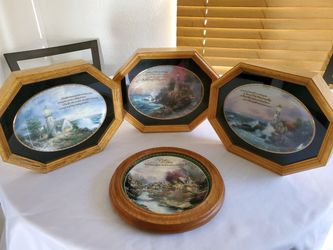 for you Kincaid lovers framed plates all four $35