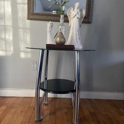 Beautiful Side Glass Table
